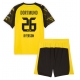 Borussia Dortmund Julian Ryerson #26 Barnkläder Hemma matchtröja till baby 2025-26 Kortärmad (+ Korta byxor) Billigt Borussia Dortmund Julian Ryerson #26 Barnkläder Hemma matchtröja till baby 2025-26 Kortärmad (+ Korta byxor) Billigt